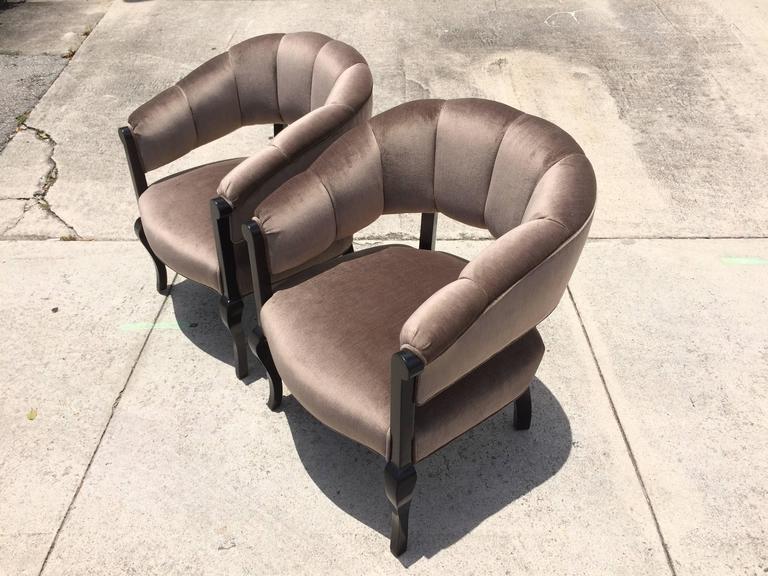 Modern Beautiful Channel Back Chairs For Sale
