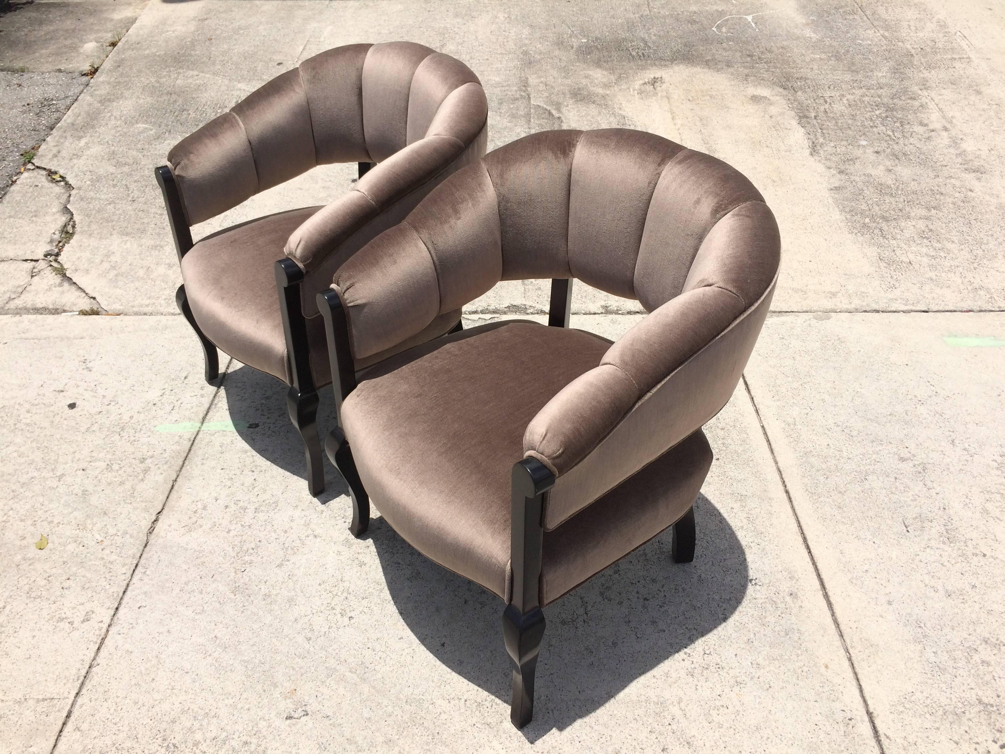 fauteuil cannele