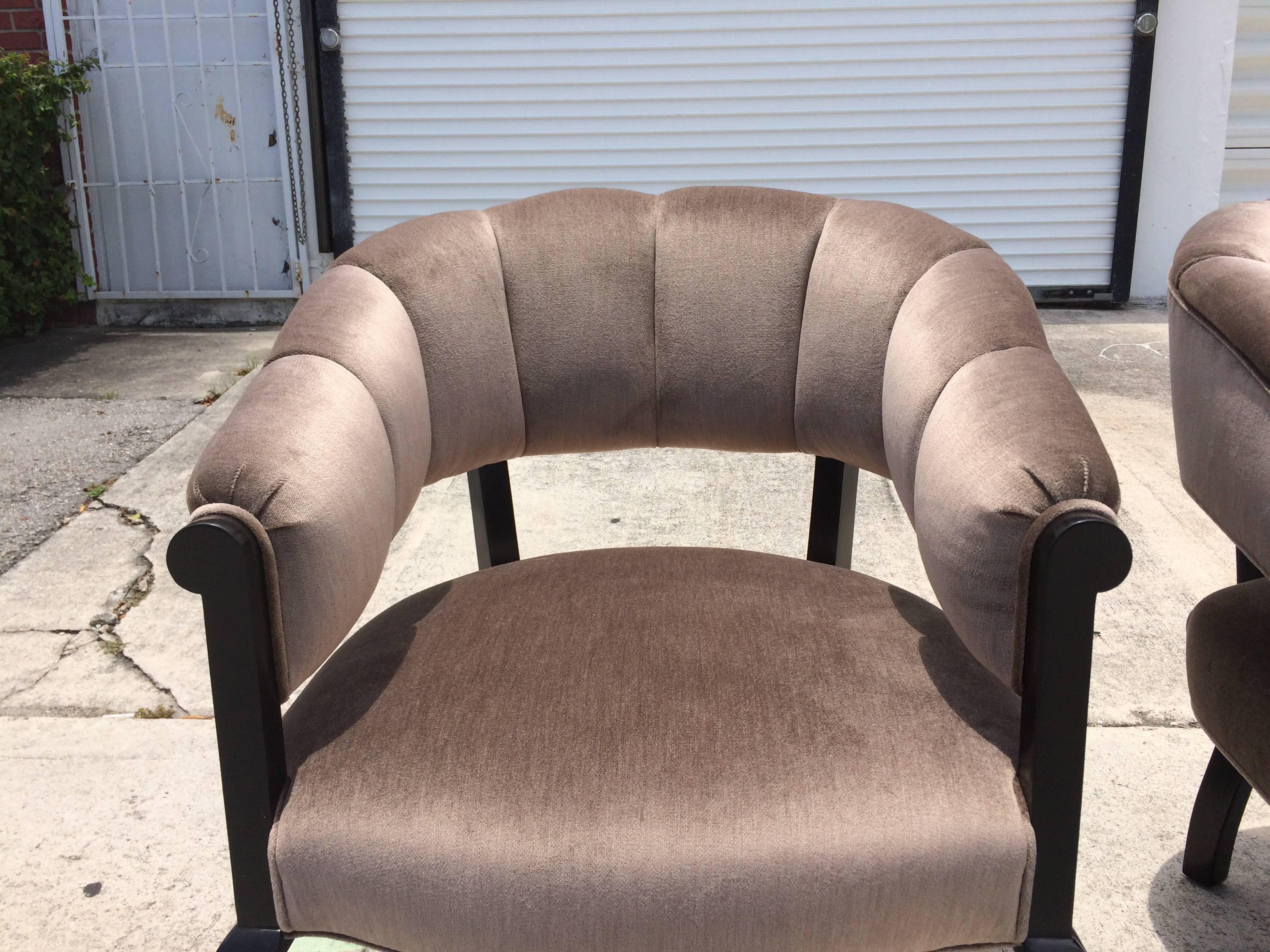 Modern Beautiful Channel Back Chairs For Sale