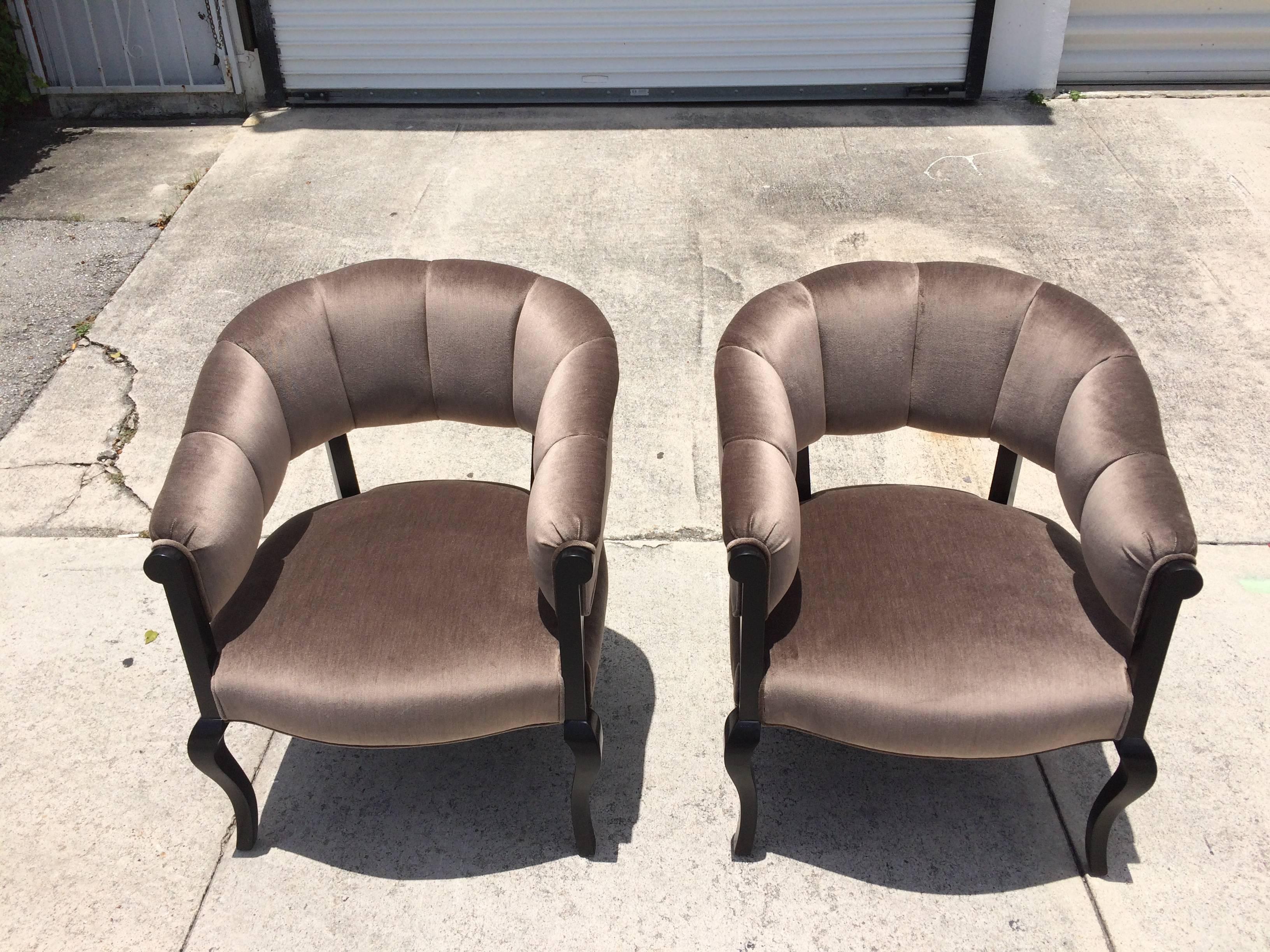 Beautiful Channel Back Chairs For Sale 1