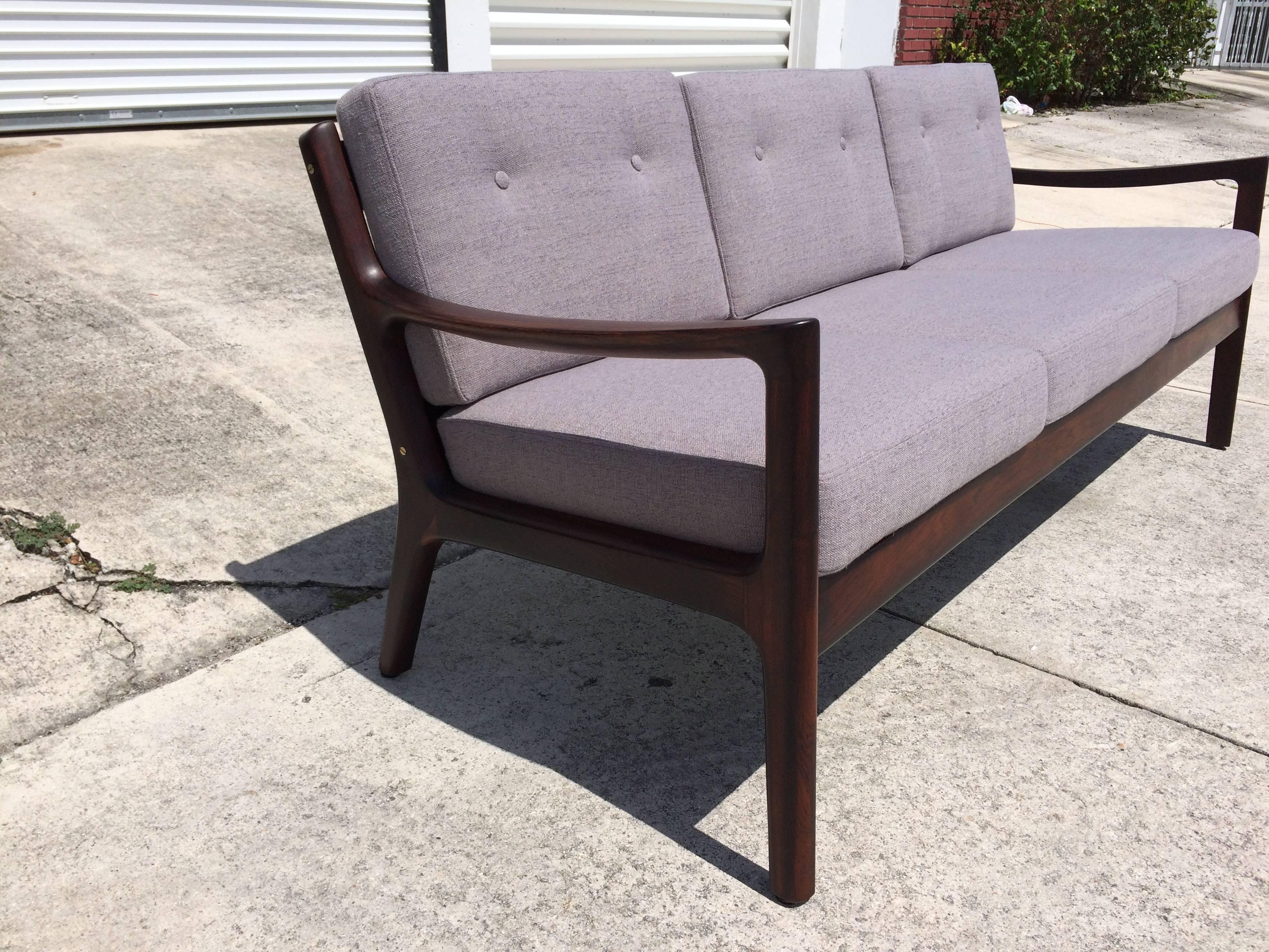 Sofa Designed by Ole Wanscher In Excellent Condition In Miami, FL