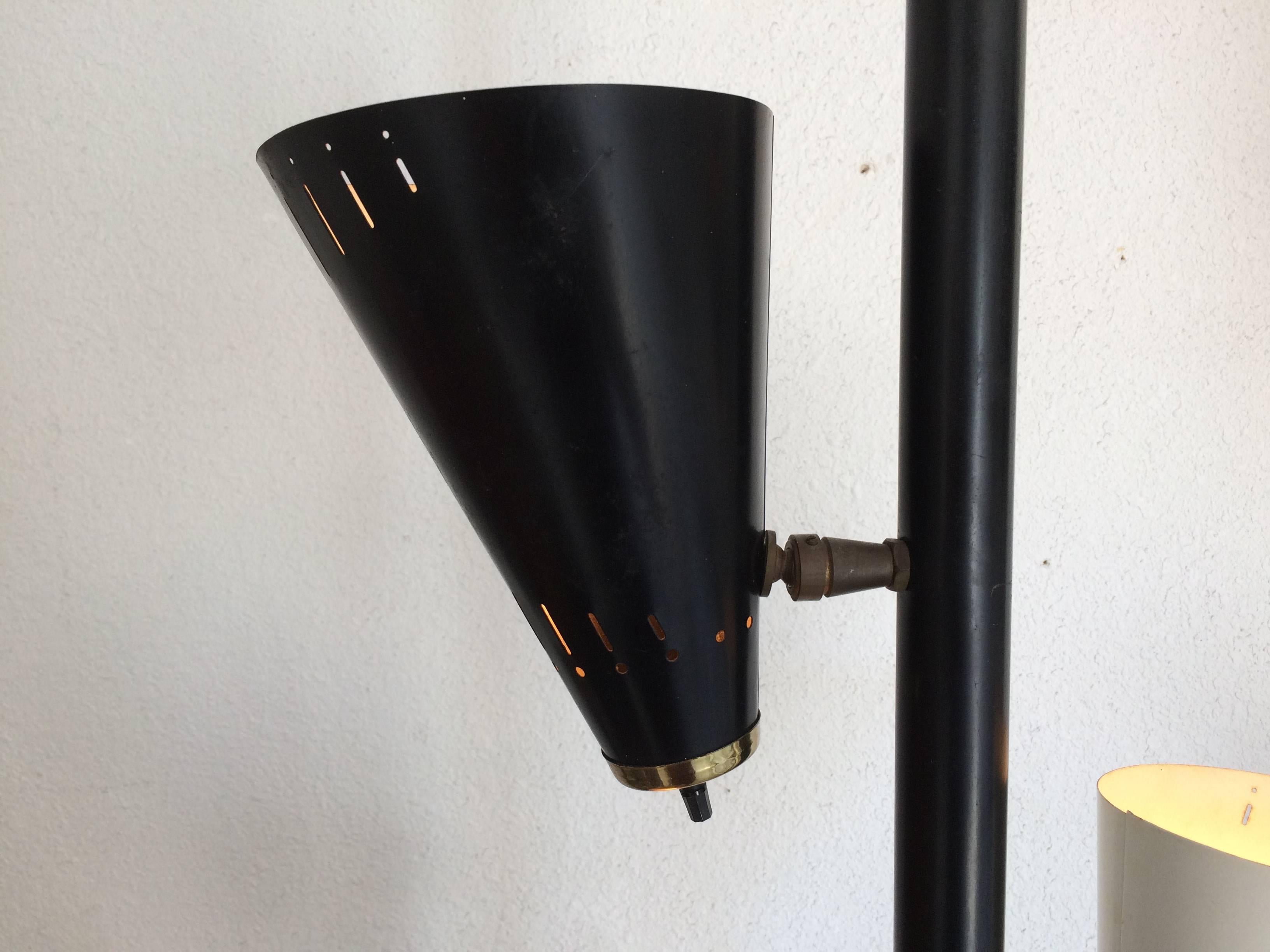 1950's tension pole lamp