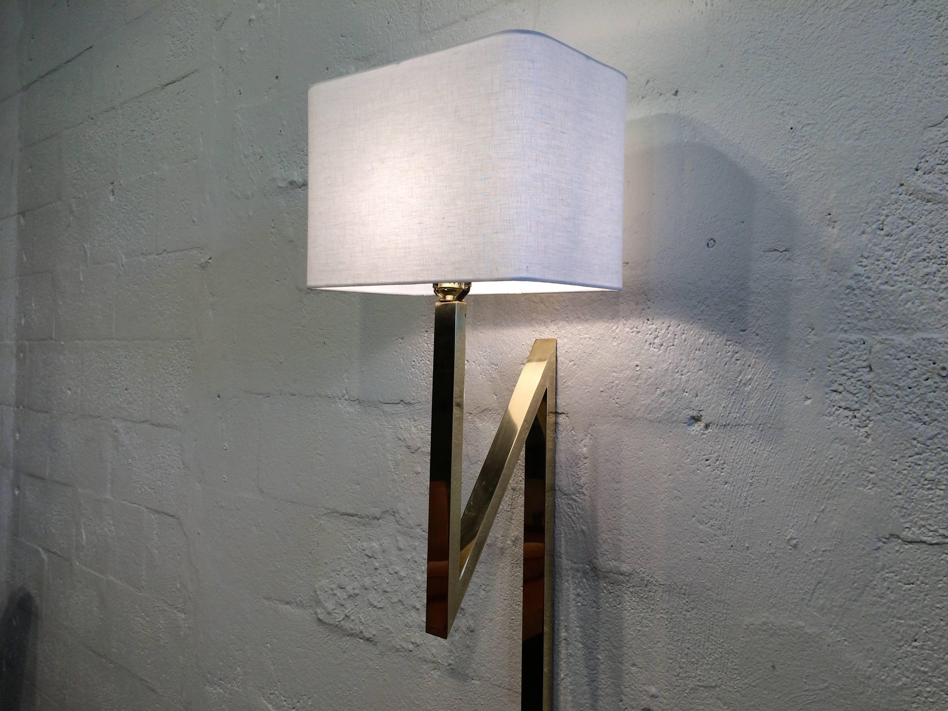 Contemporary Stunning Brass Wall Lights Sconces For Sale