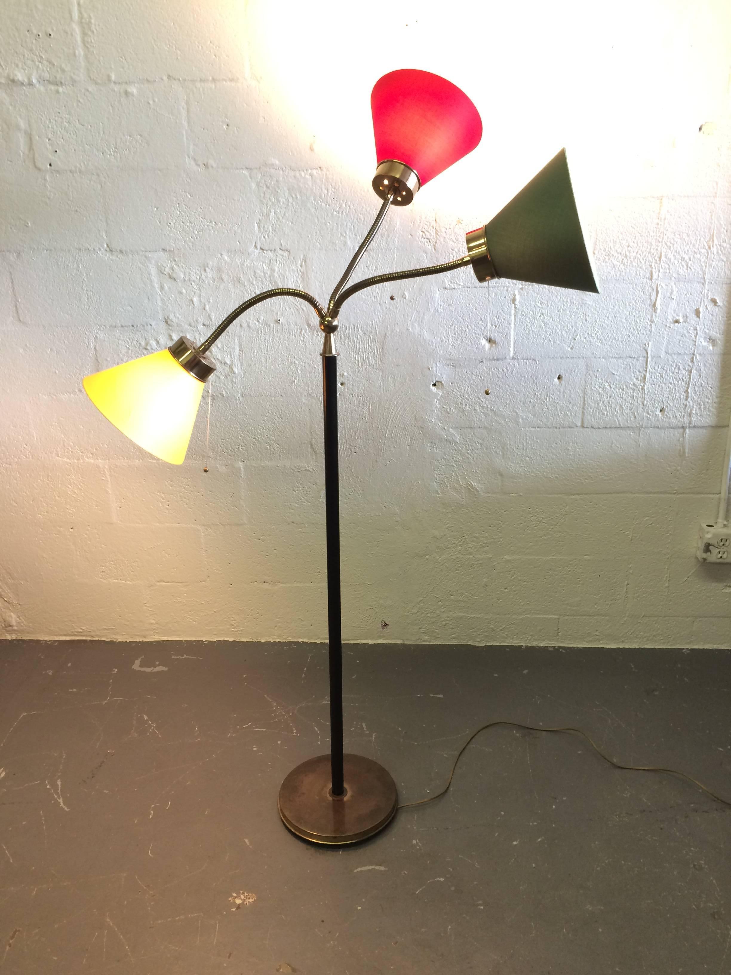 Beautiful floor lamp by Josef Frank.