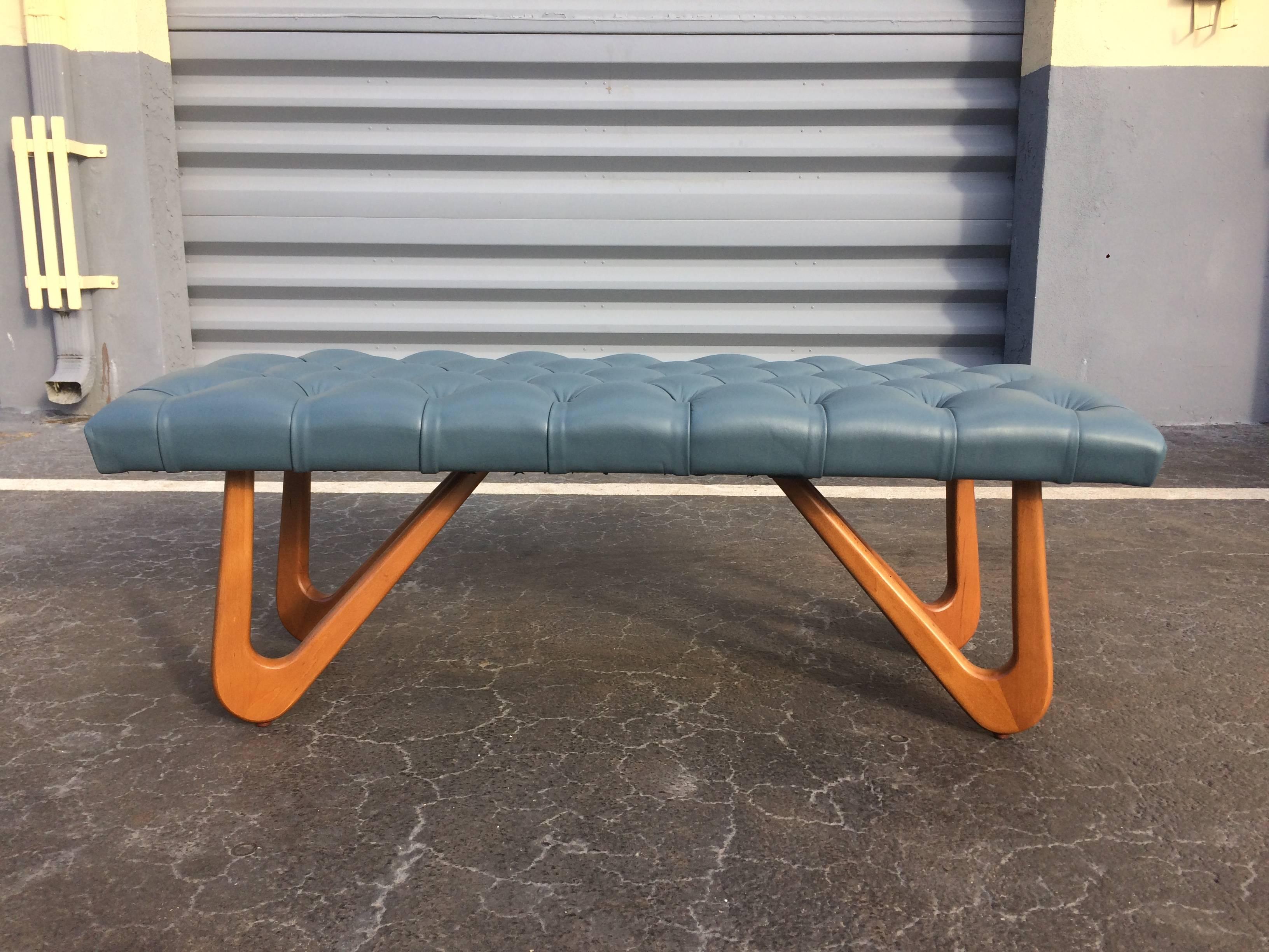 Late 20th Century Sculptural Bench in the Style of Adrian Pearsall