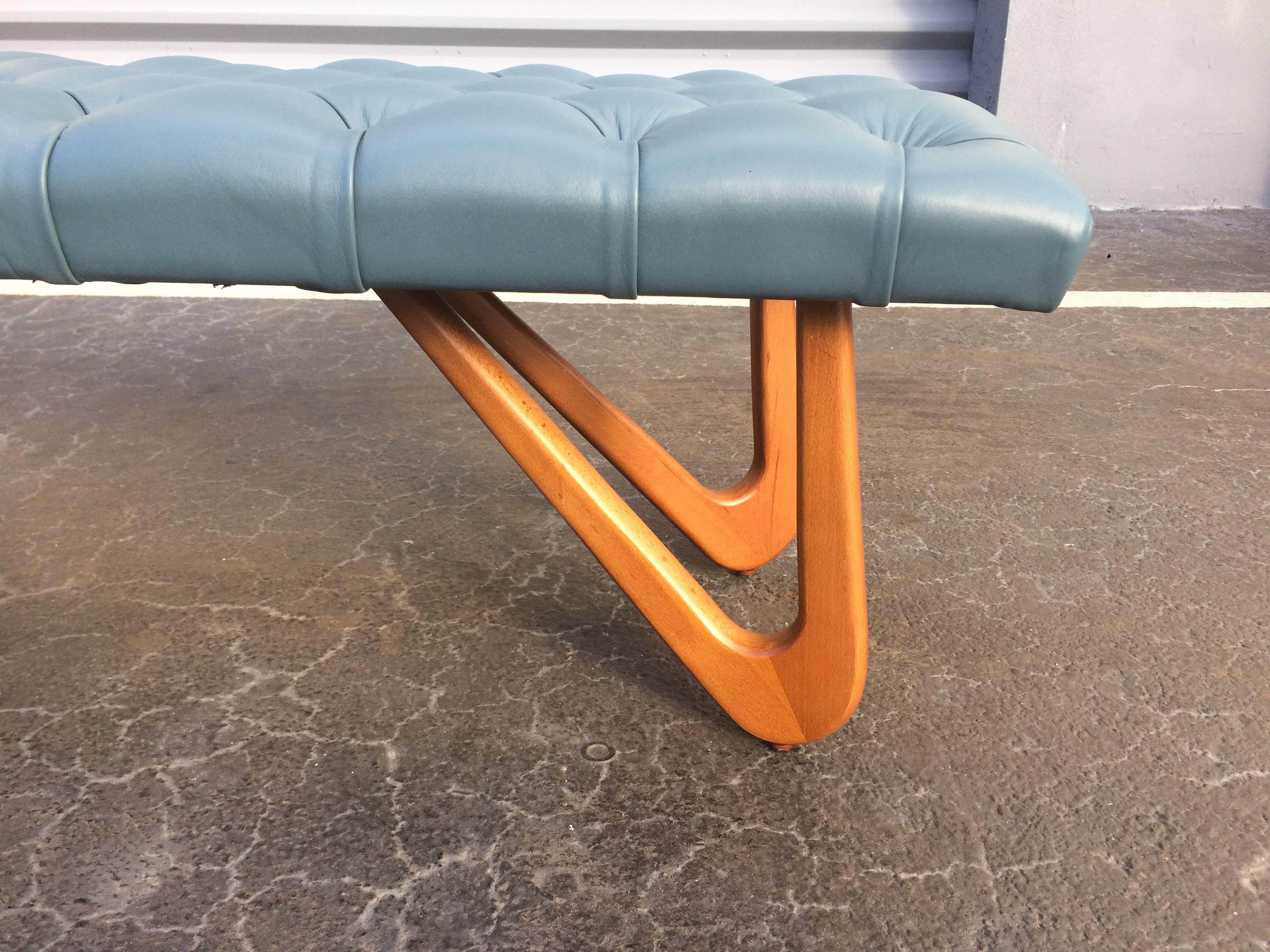 Sculptural Bench in the Style of Adrian Pearsall In Good Condition In Miami, FL