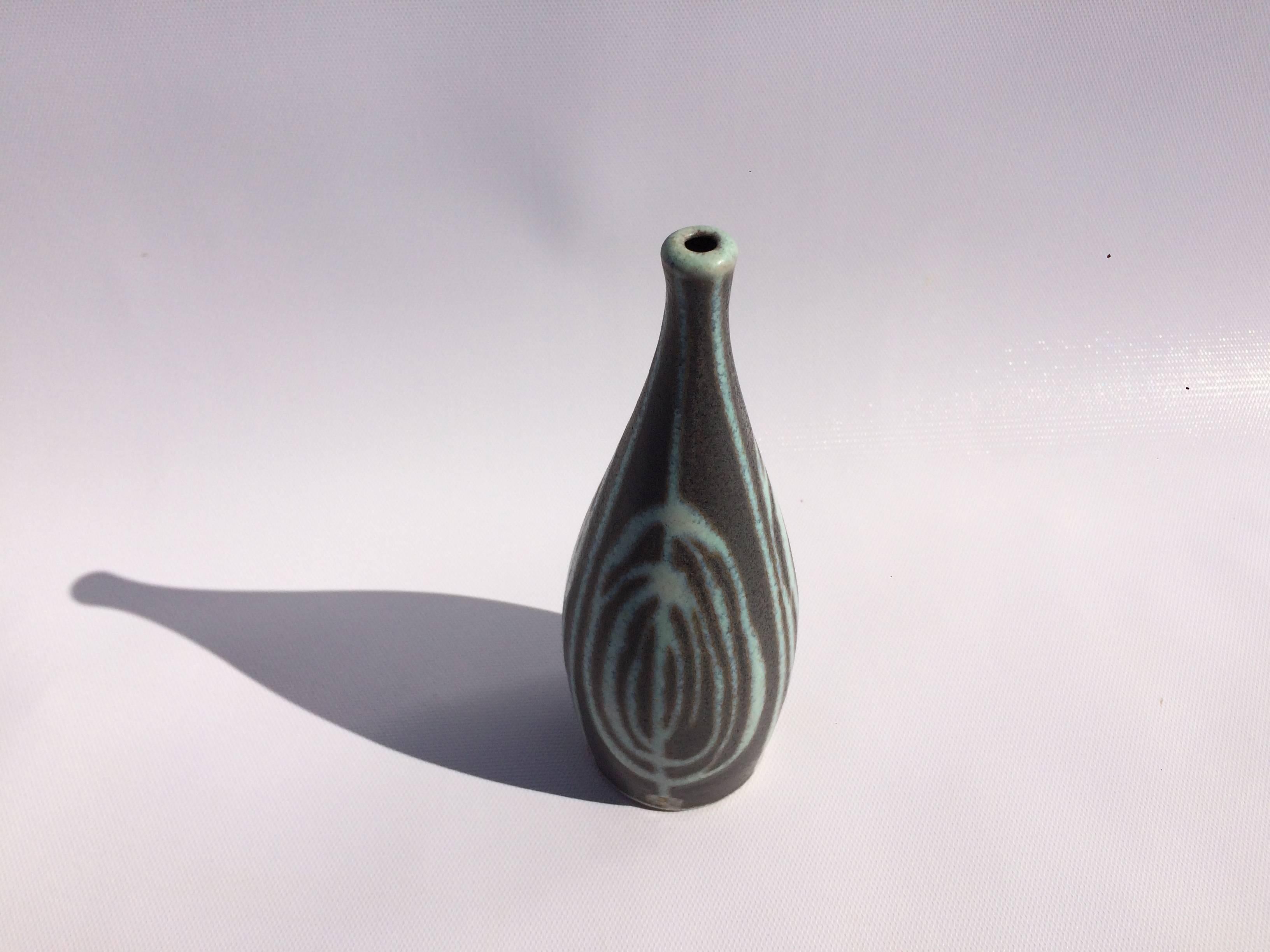 Ceramic Mid-Century Modern Vase For Sale