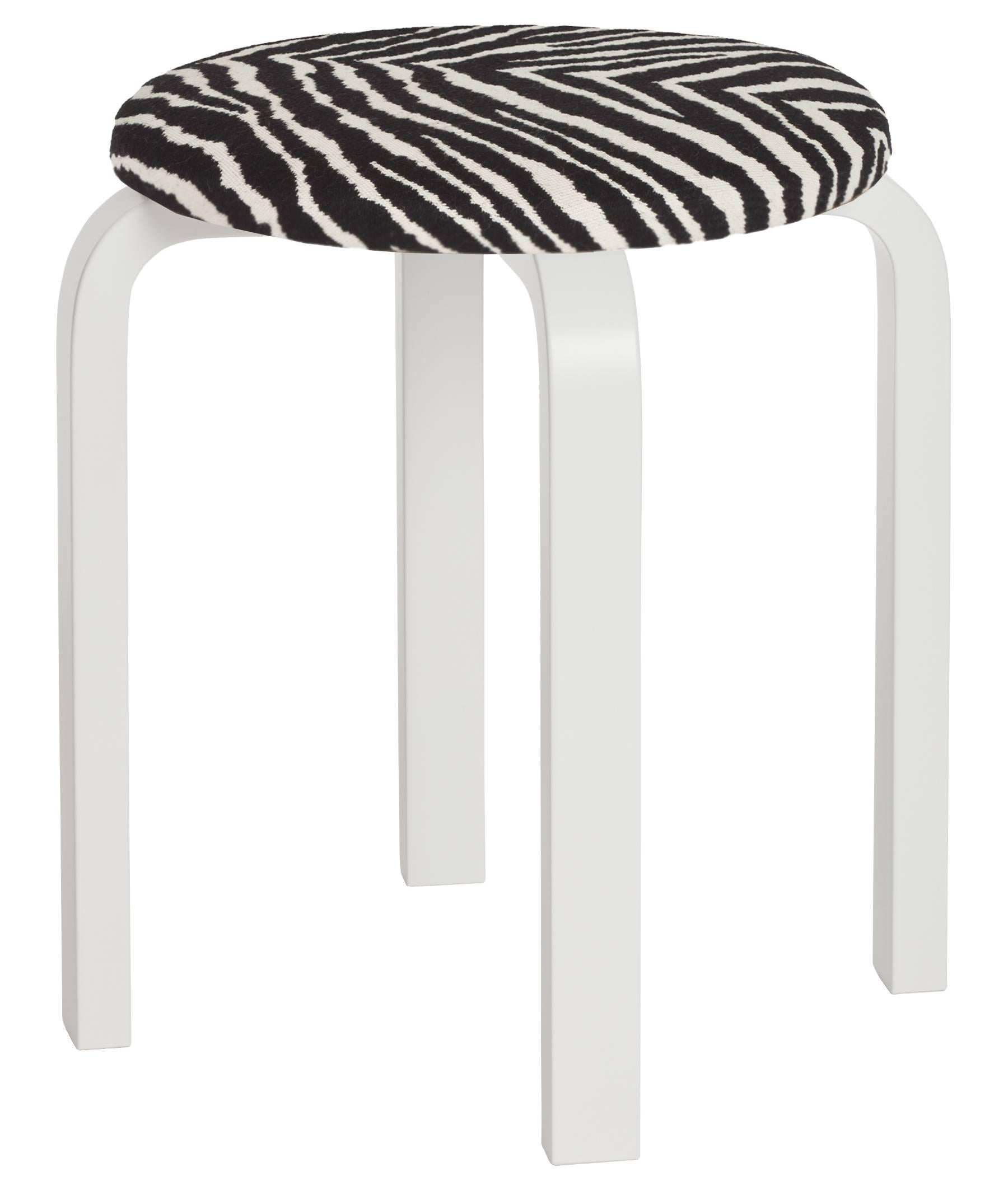 Original Alvar Aalto Stools by Artek, Any Color or Seats Covered in Fabric 1