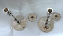 Pair of Sterling Silver Cymric Candlesticks, Archibald Knox for Liberty and Co