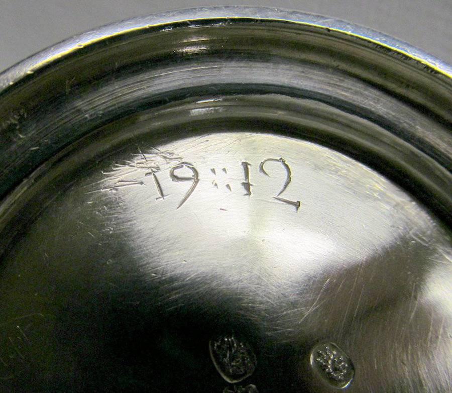 Geo. 1 Britannia Standard Silver Tankard, Wm. Fleming, Maker, London, 1718-1719 In Excellent Condition For Sale In Charleston, SC