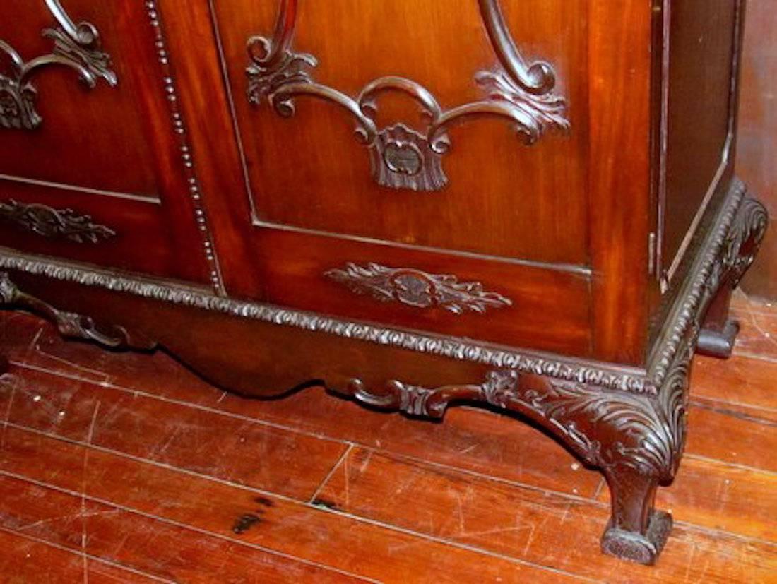 Carved Antique English 