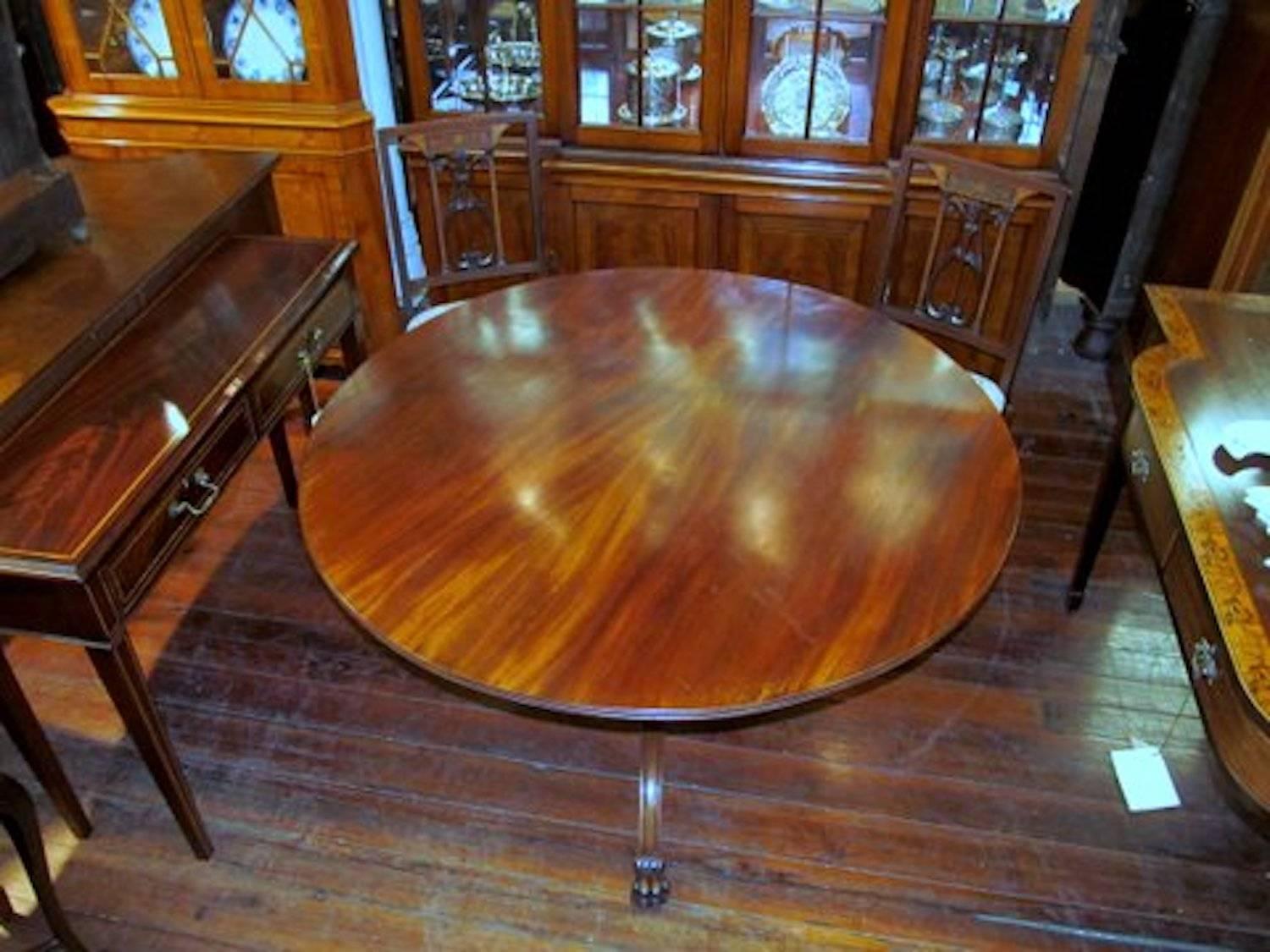 antique circular table