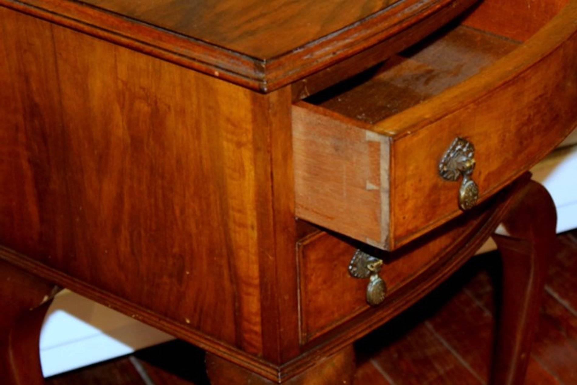 old fashioned bedside tables