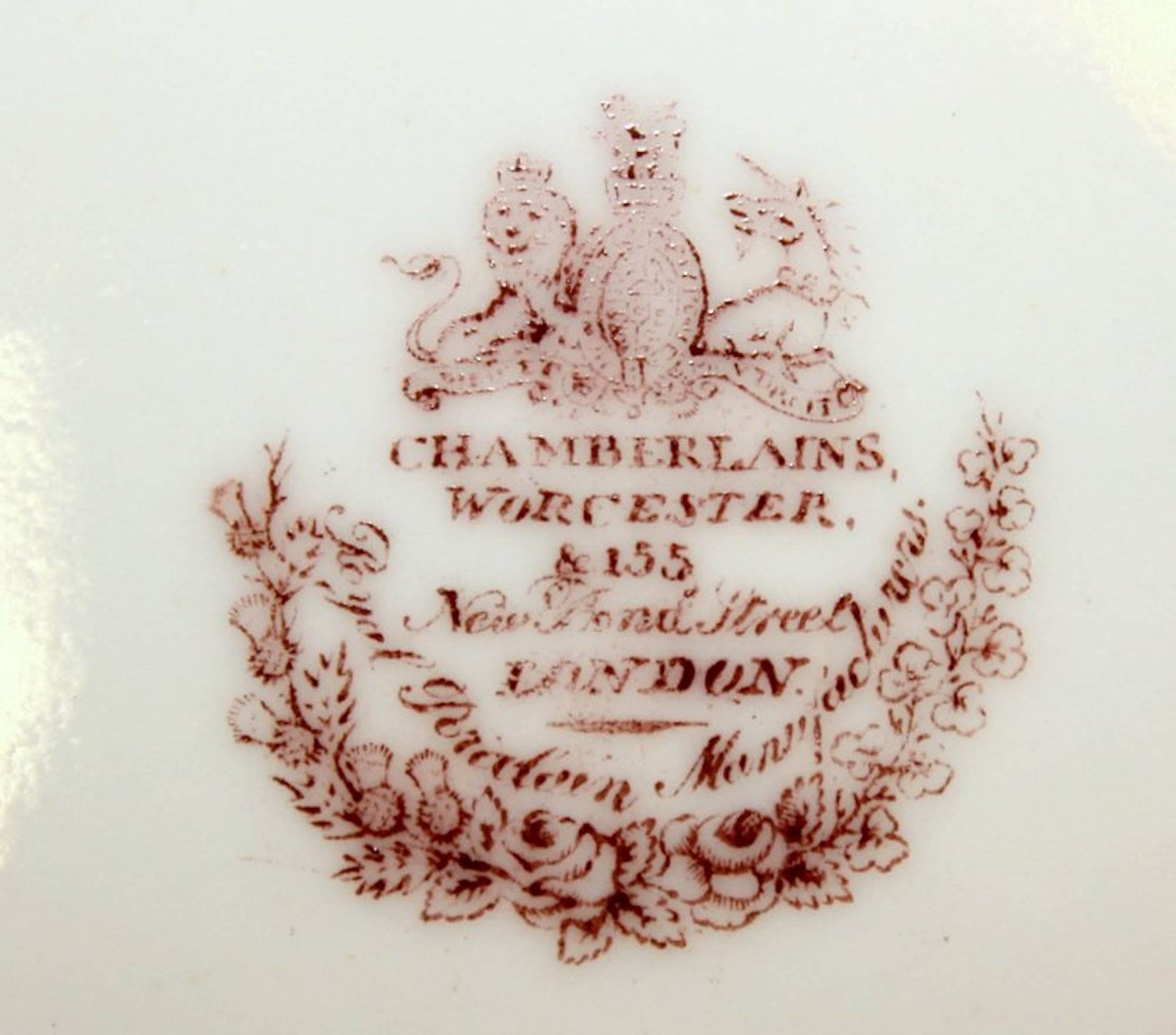 Porcelain Antique English Chamberlain's Worcester Kakiemon 
