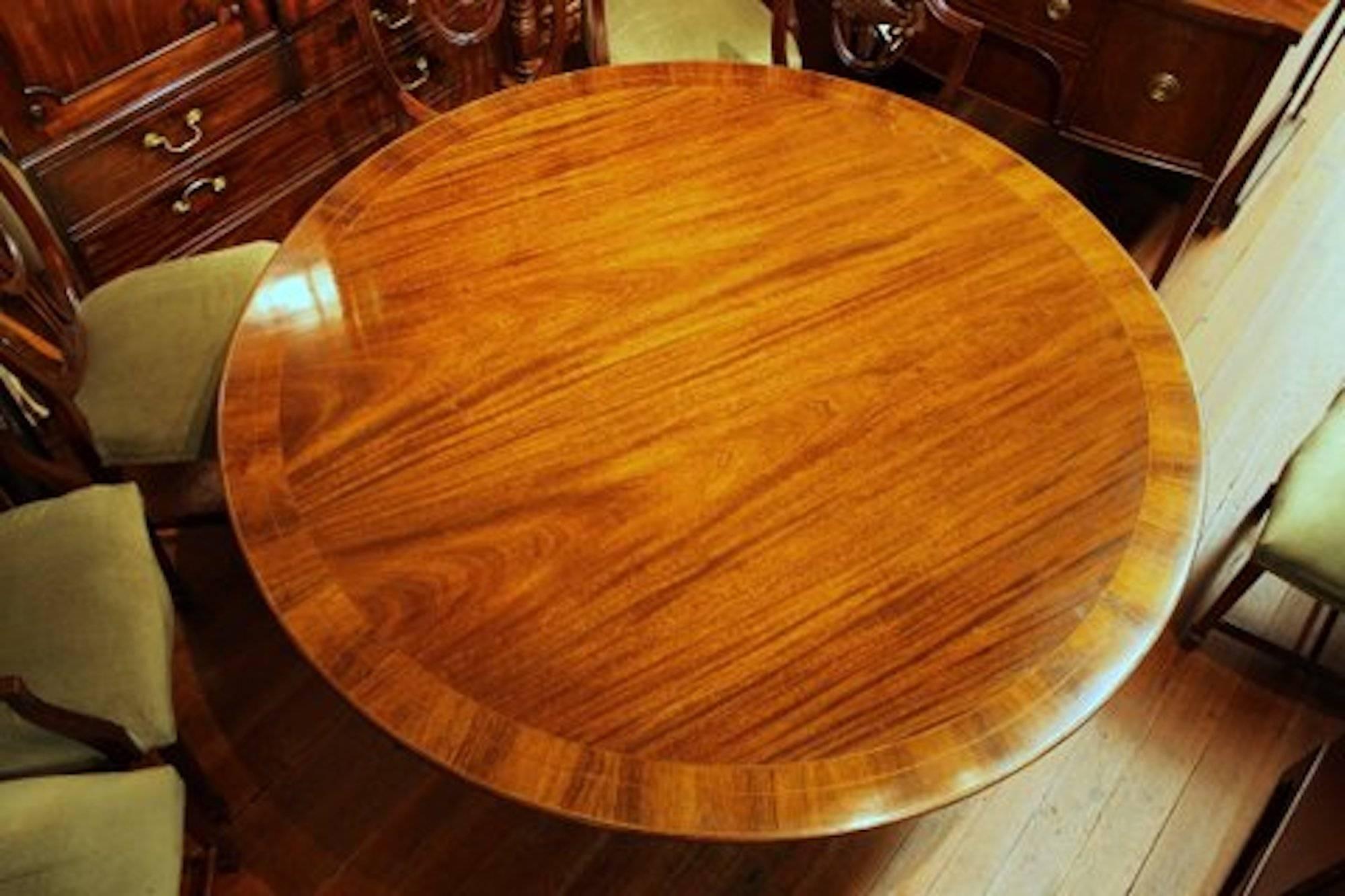 sheraton style dining table