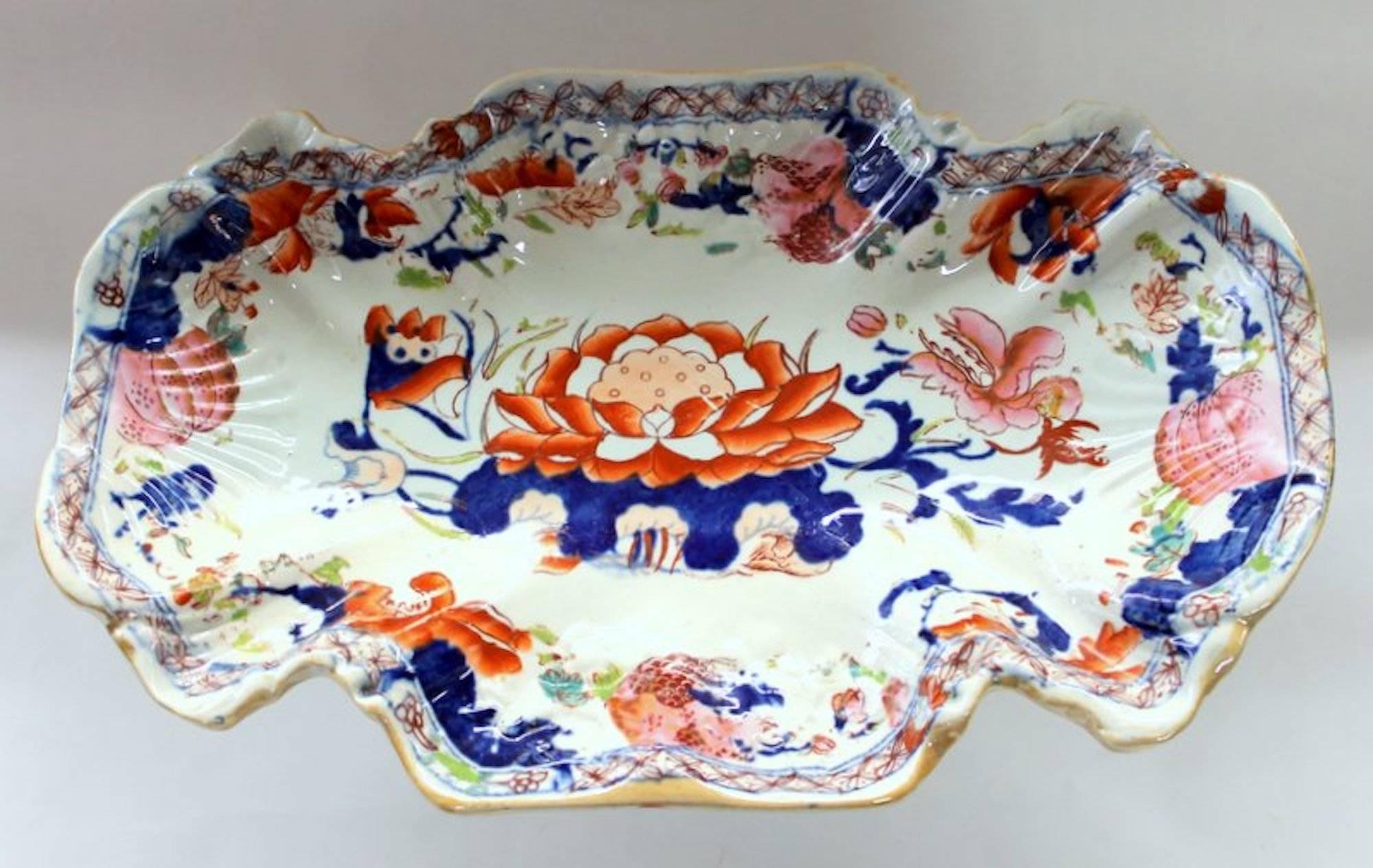 English Rare Early 19th Century Mason's Ironstone 