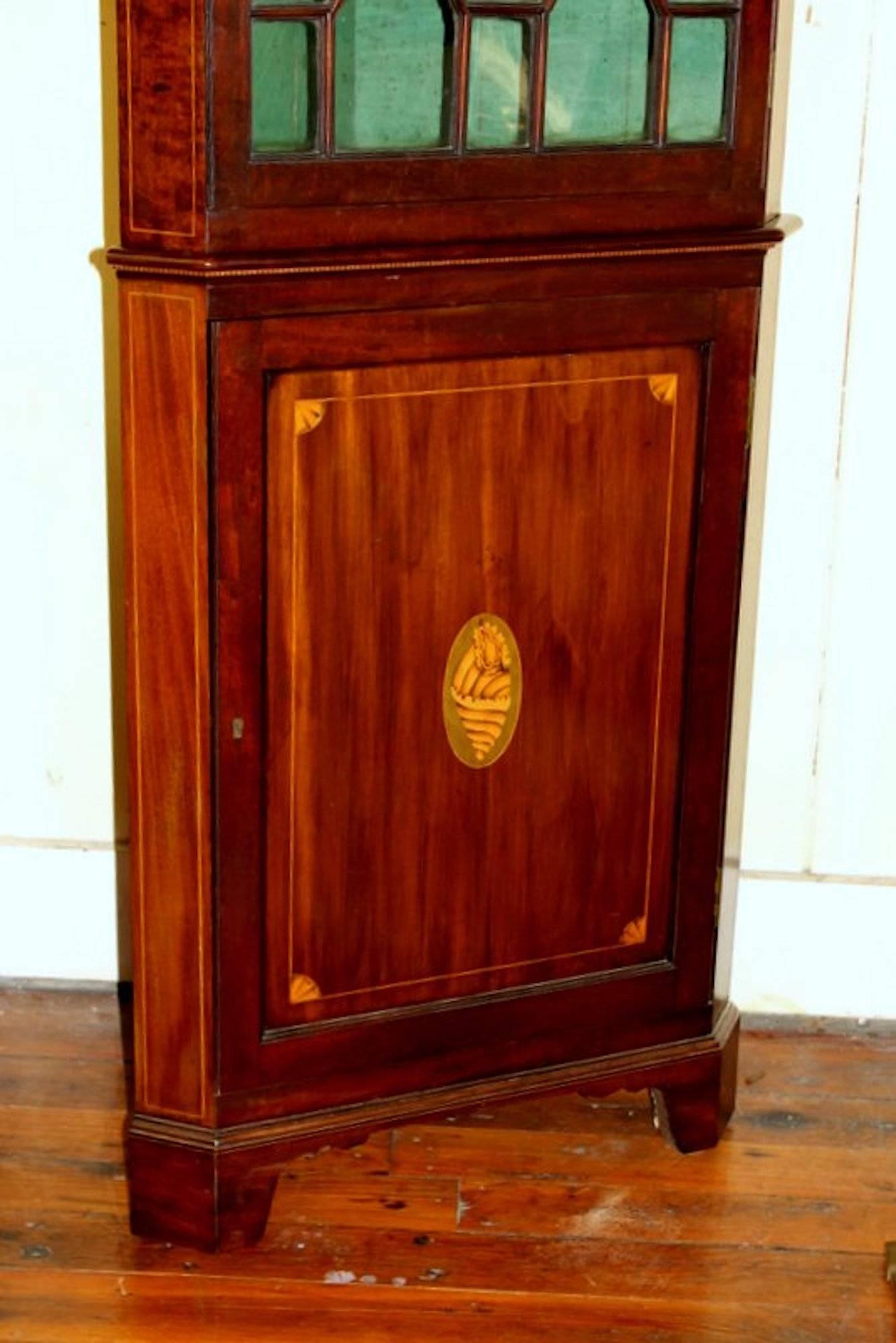 antique mahogany cupboard