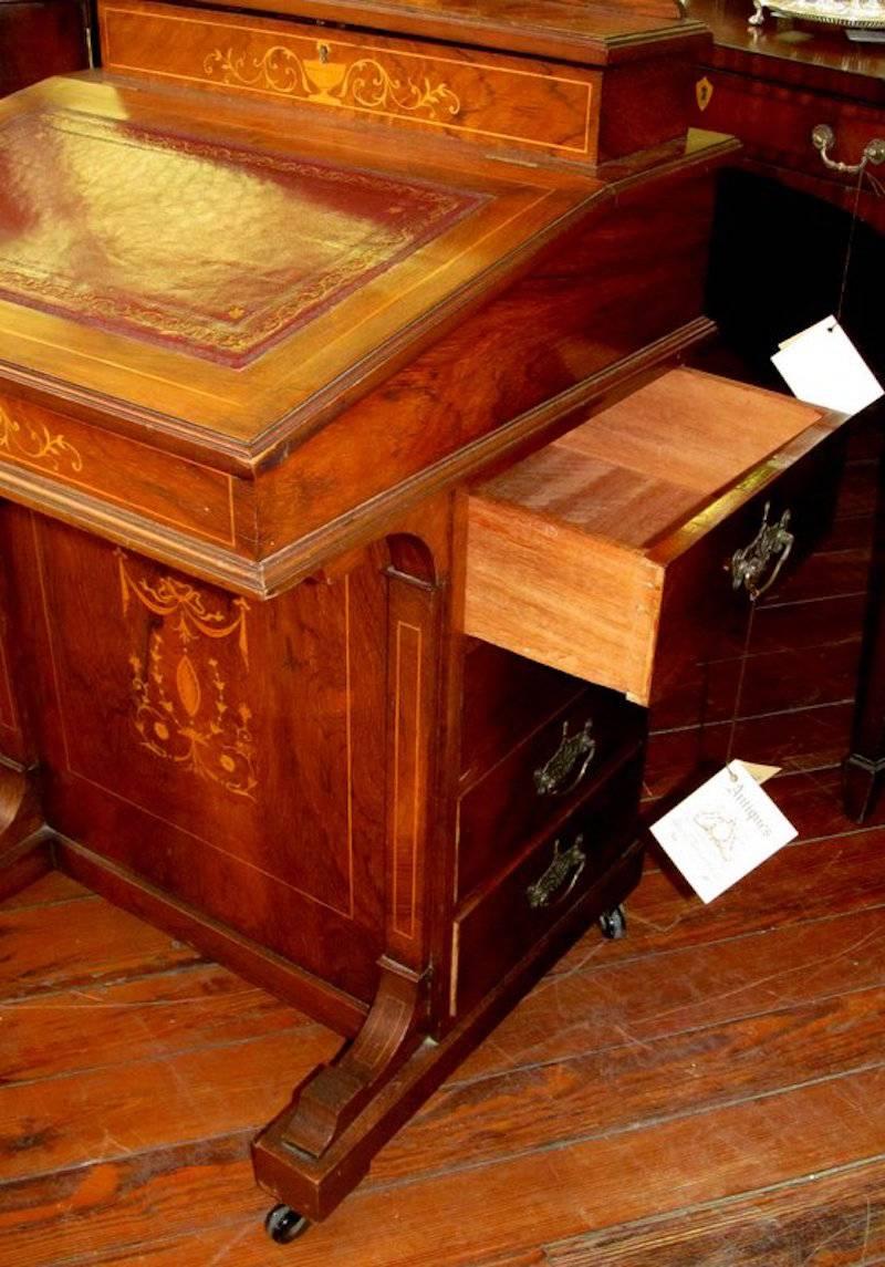 captains desk antique