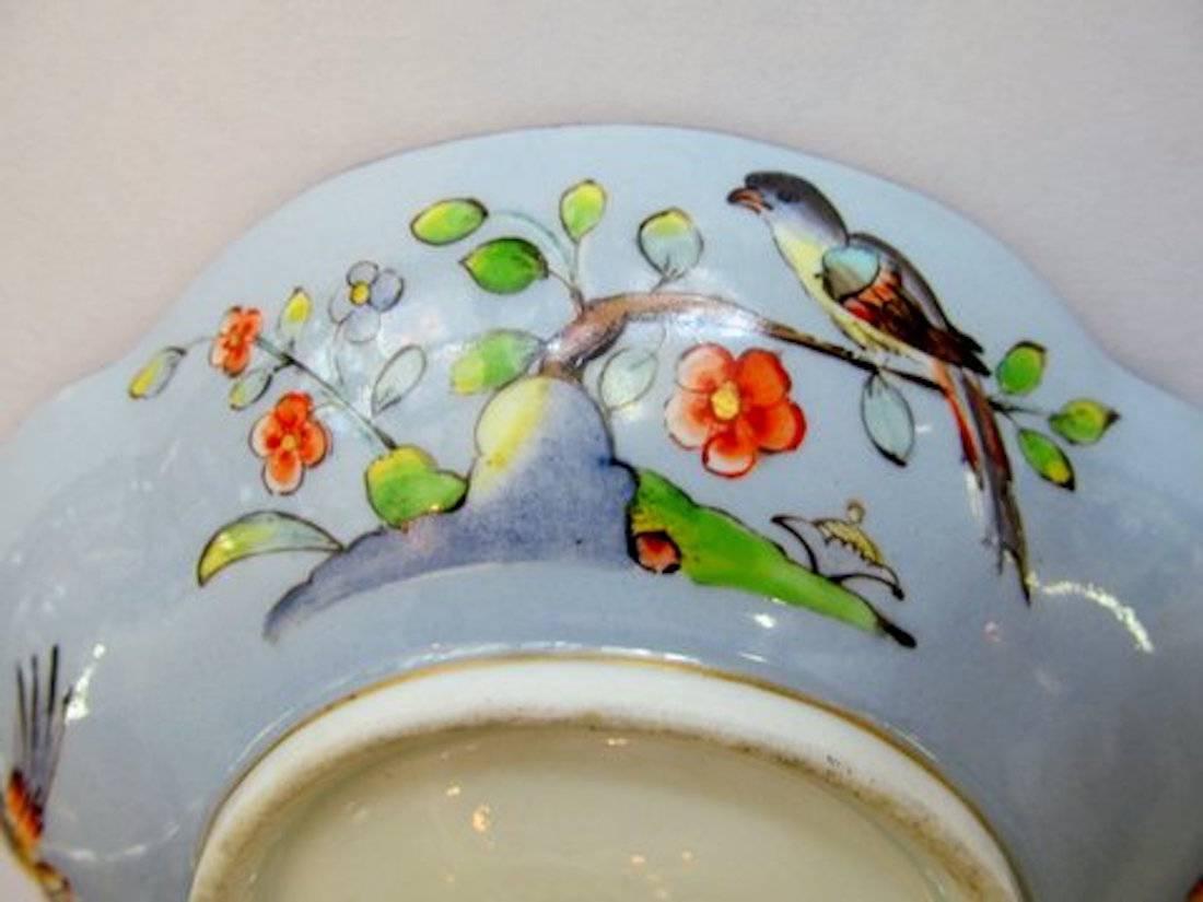 Antique 18th Century Meissen Hand-Painted Porcelain Kaikemon Cup & Saucer 1