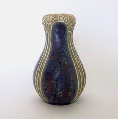 Amphora Pottery Art Nouveau Confetti Decor Vase, RStK of Turn Teplitz, 1901-1902
