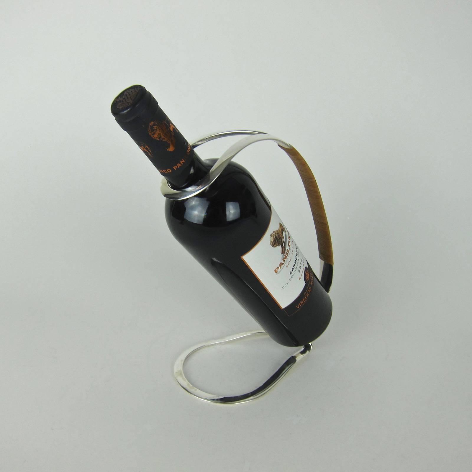 20th Century Mid-Century Wine Bottle Holder from Eisenberg Lozano of New York