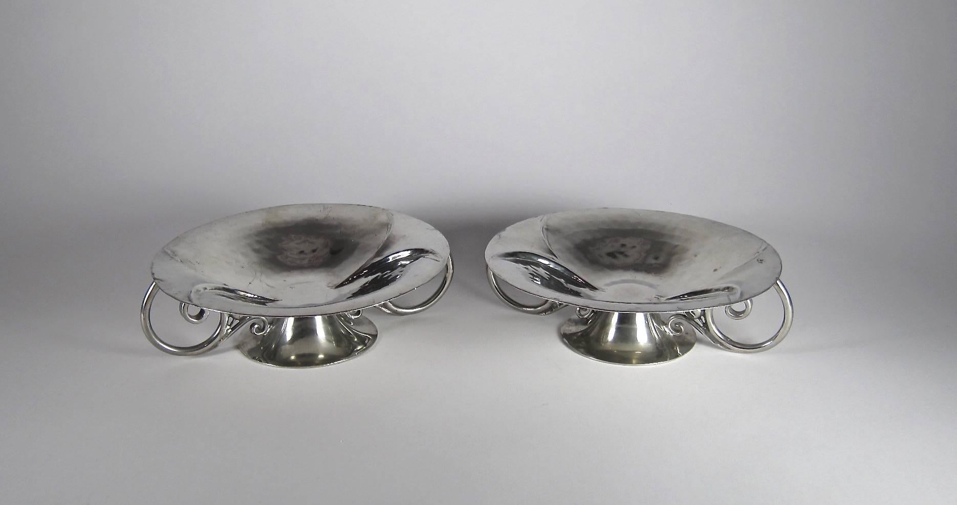 Serge Nekrassoff Reversible Candle Holder / Tazza Pair In Good Condition In Los Angeles, CA