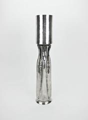 Large Thomas Markusen Vintage Silvered Candleholder