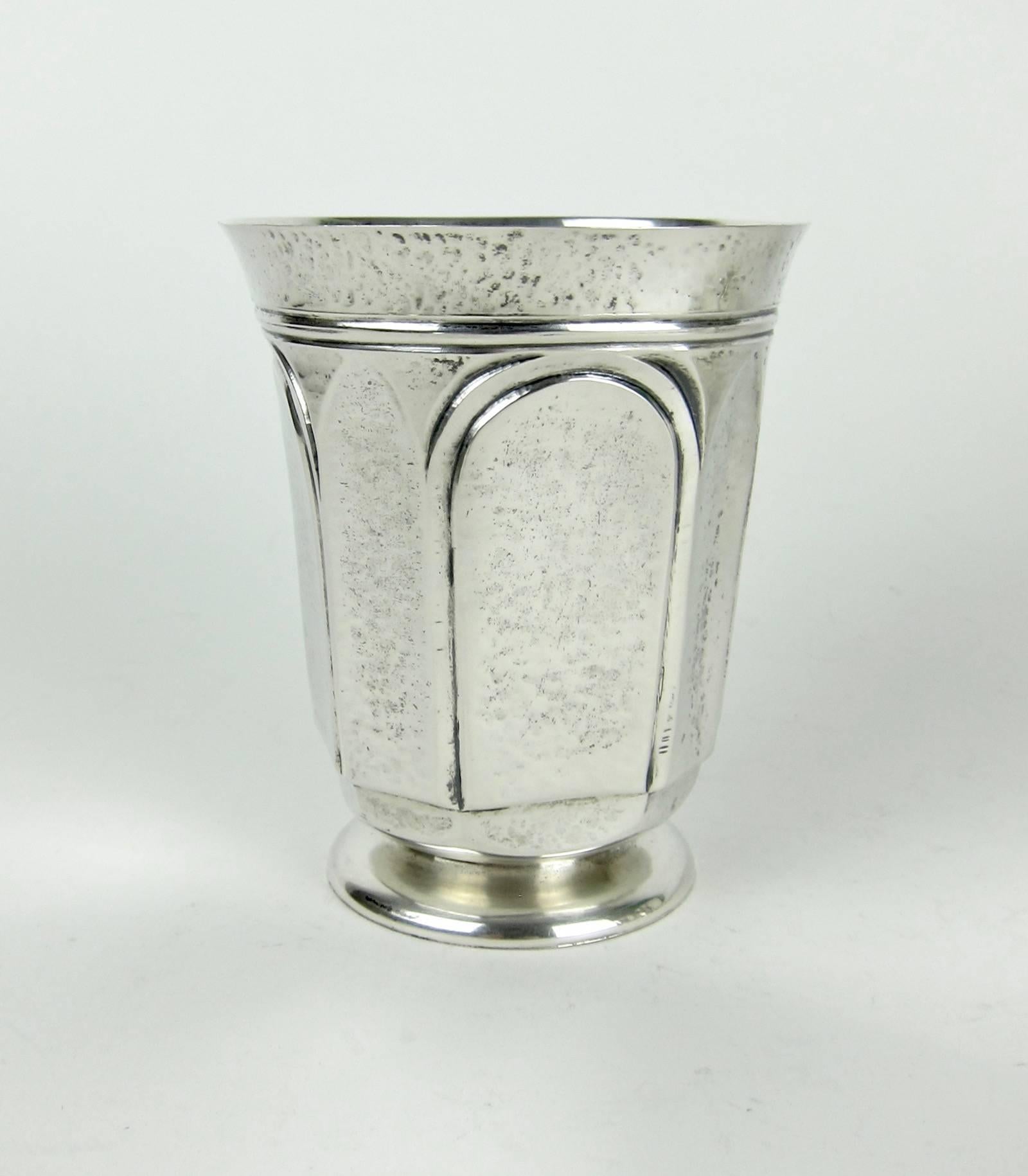 sterling silver tumbler cup