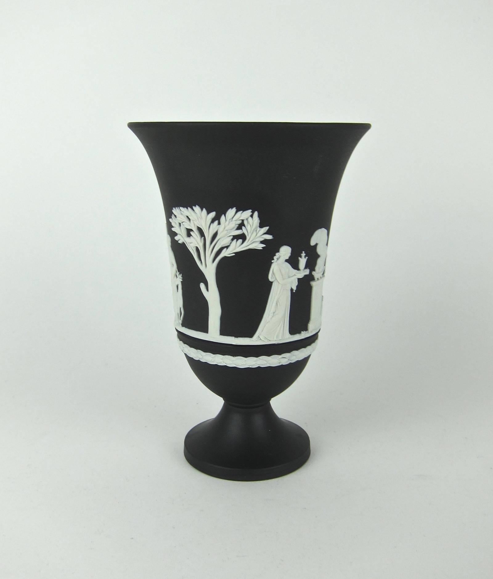 black wedgwood jasperware