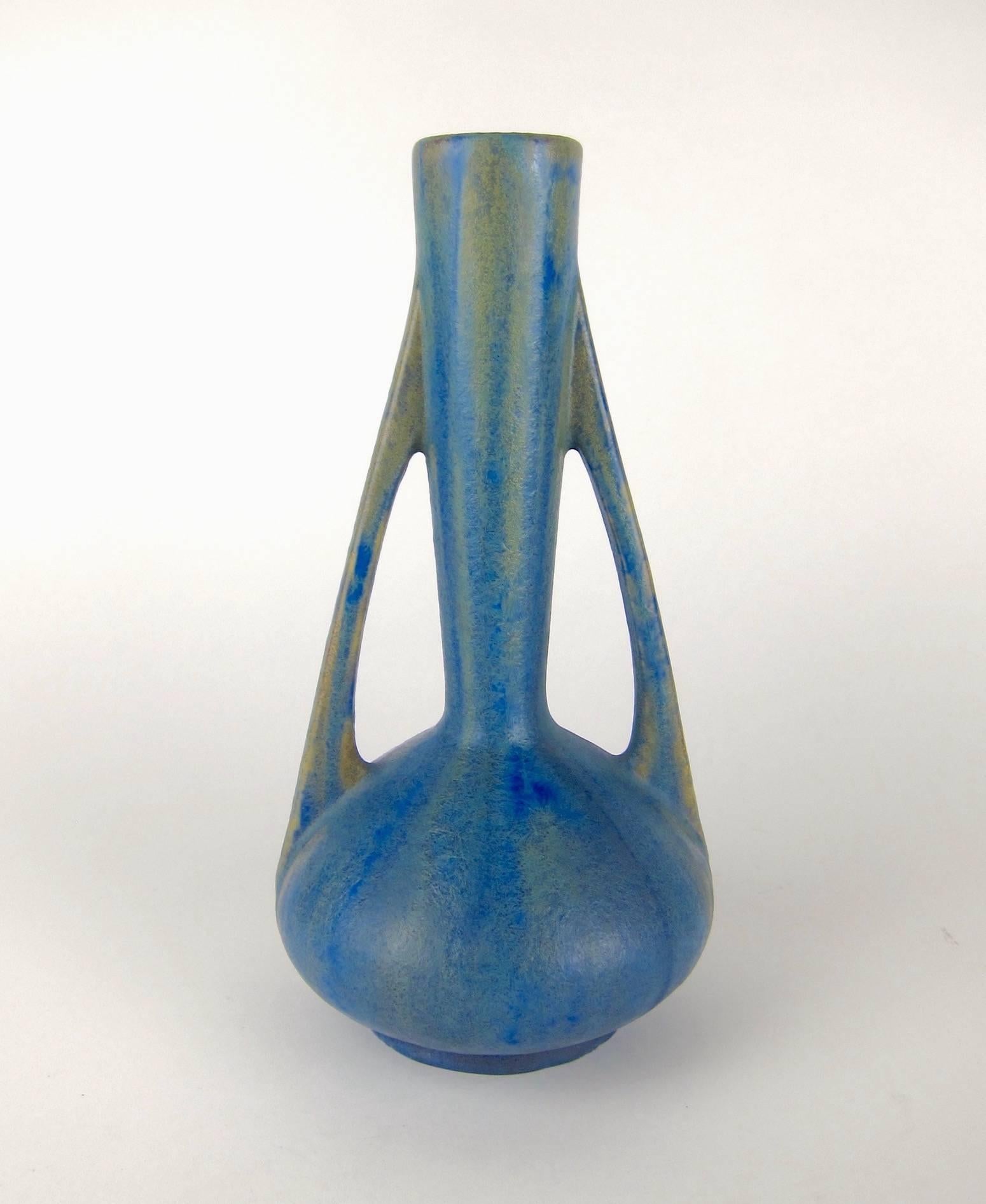 crystalline glaze vase