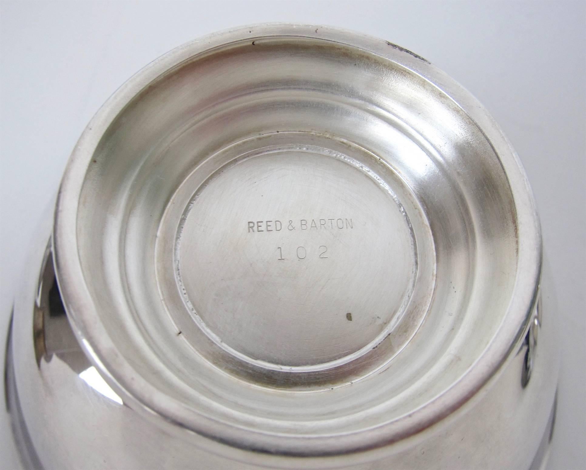John Prip for Reed & Barton Mid-Century Silver Plate Collection in Blue 1