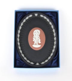 Venus and Cupid Oval Tray Signed by Lord Wedgwood