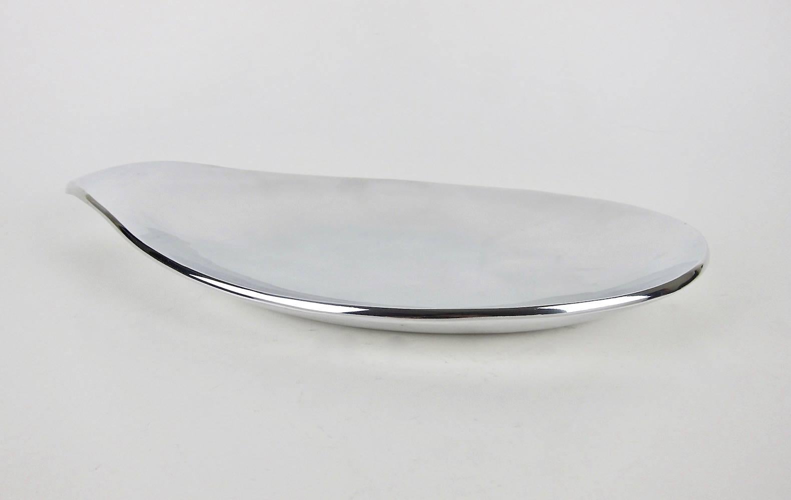 nambe silver platter