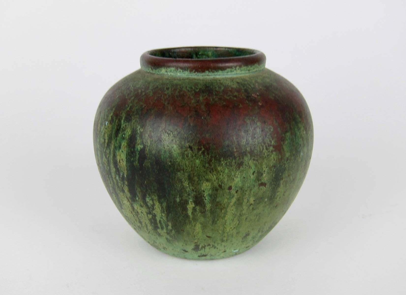 Arts and Crafts Charles Walter Clewell Copper Clad Art Pottery Vase