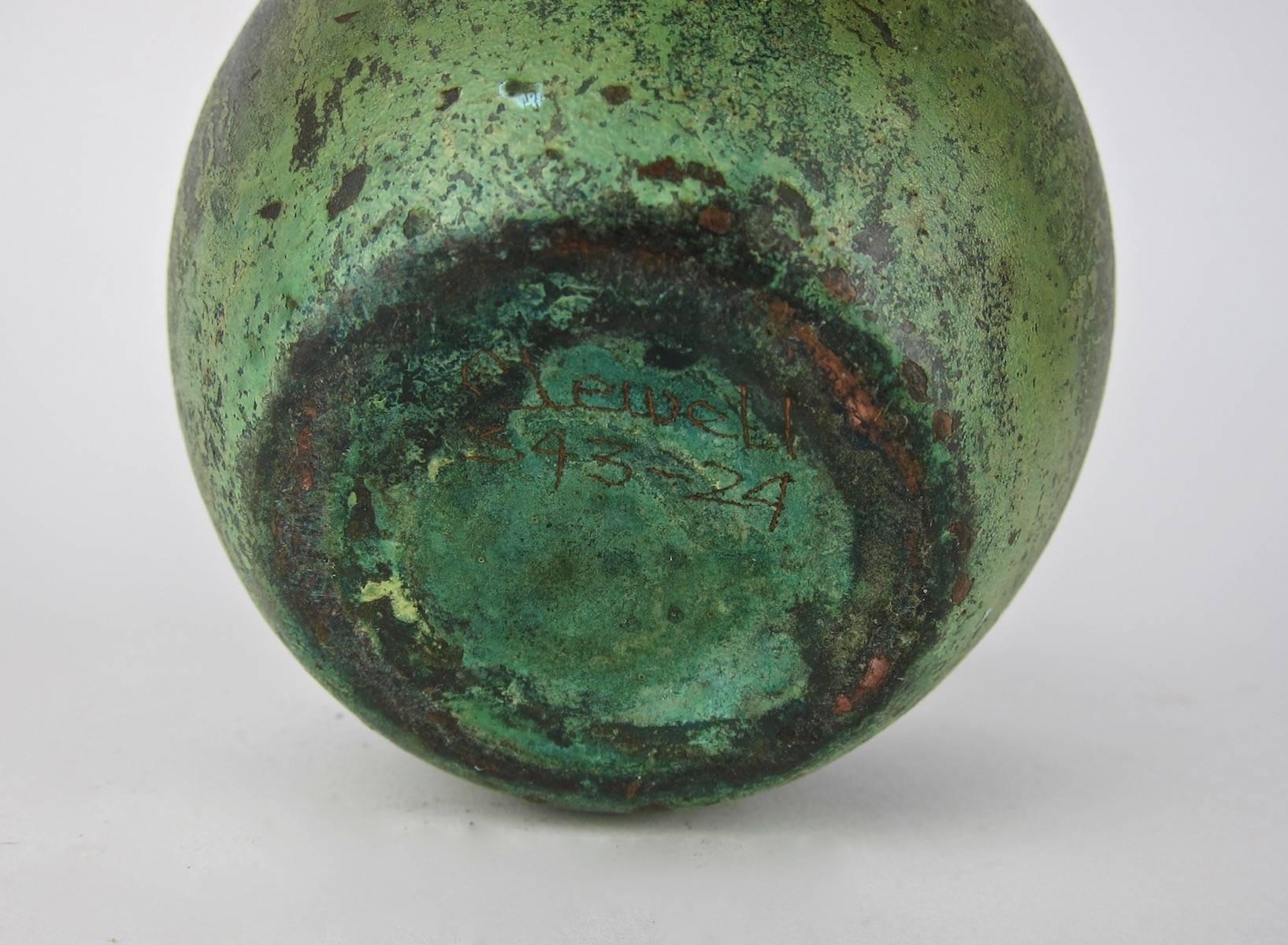 Charles Walter Clewell Copper Clad Art Pottery Vase 1