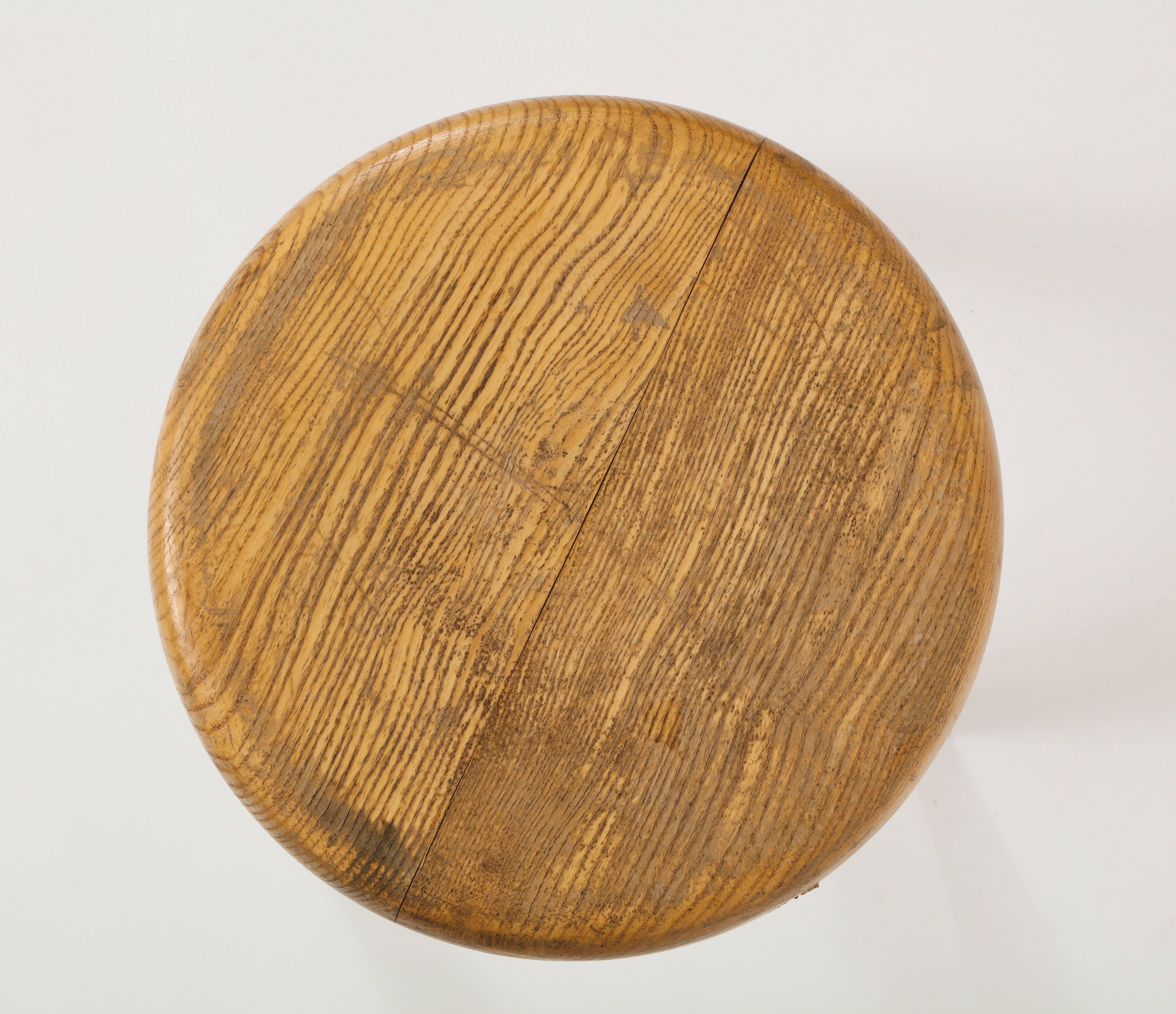 1950s Charlotte Perriand Wooden Stool 1