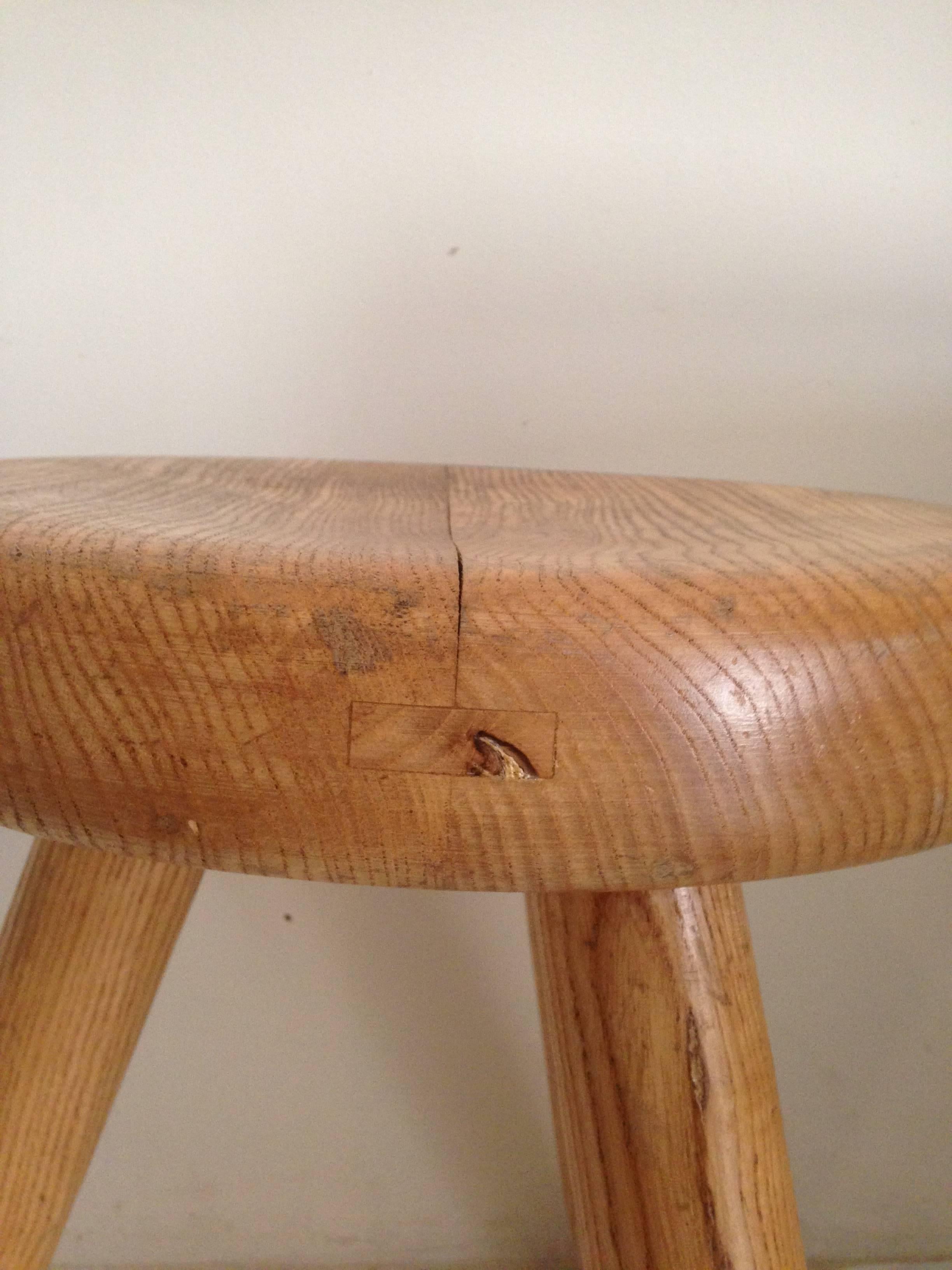 1950s Charlotte Perriand Wooden Stool 4