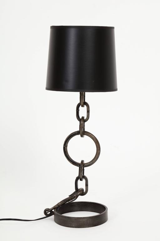 Chain Link Lamp in the Manner of Franz West, 1970, France at 1stDibs