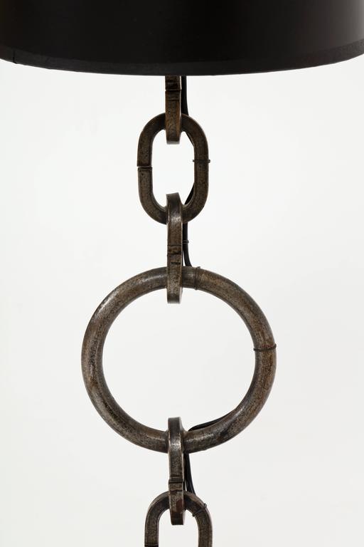 Chain Link Lamp in the Manner of Franz West, 1970, France at 1stDibs