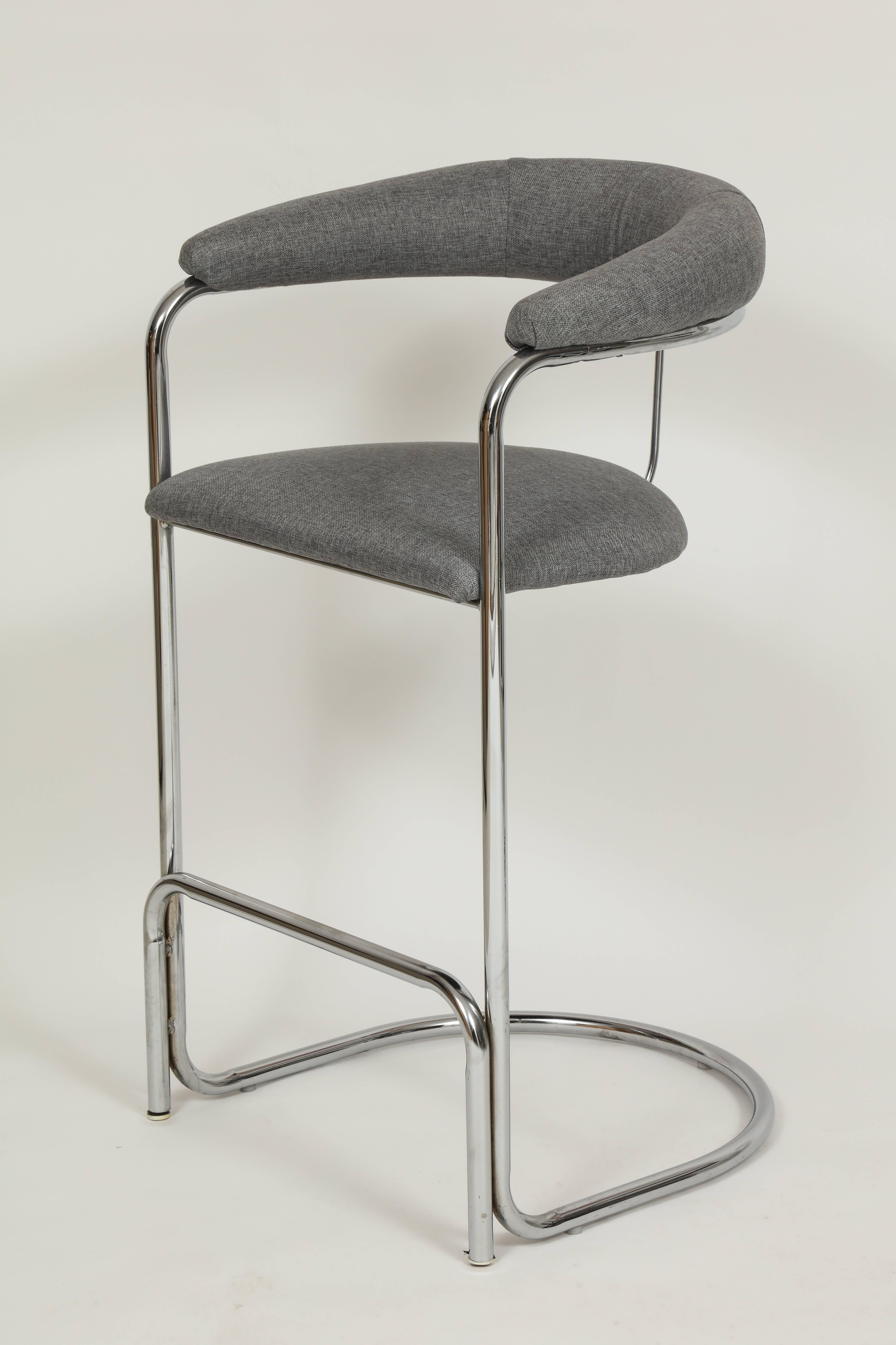 thonet chrome chair