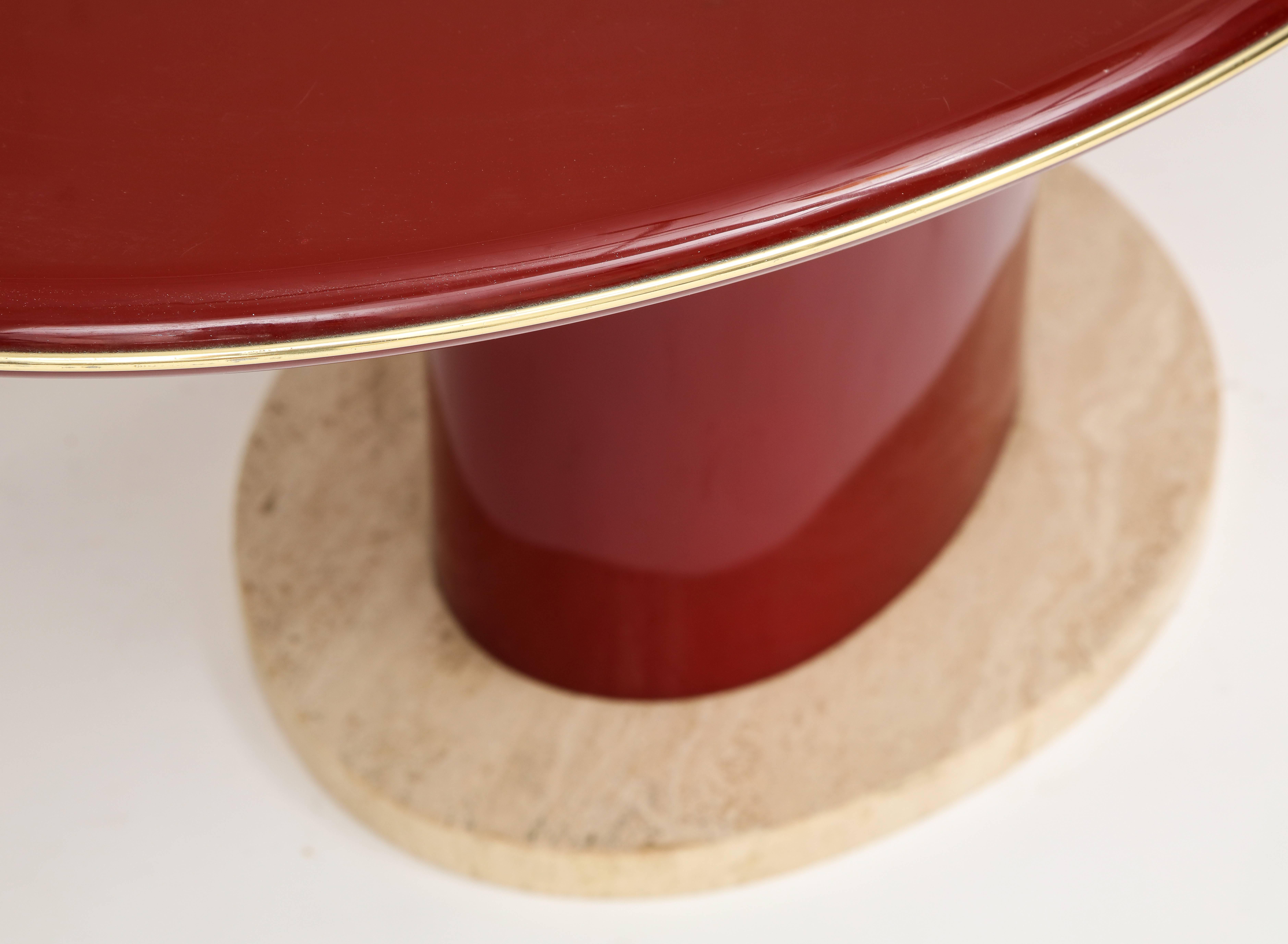 red dining tables