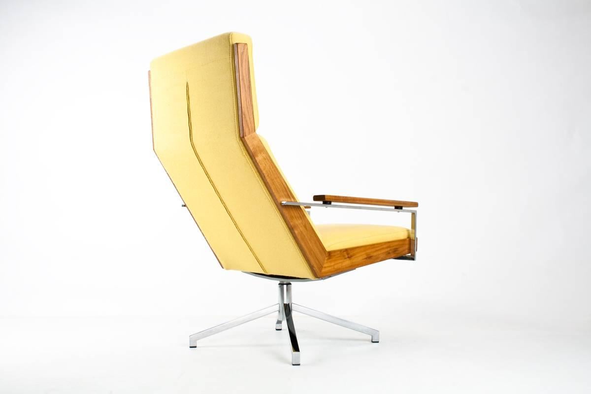 Mid-Century Modern New Edition Rob Parry Lotus Lounge Chair by Bränd, 2007