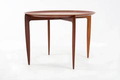 Willumsen & Engholm Folding Tray Table for Fritz Hansen, Denmark, 1950s