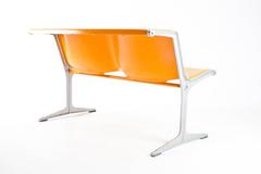 1967 Friso Kramer Two-Seat 120/2 Bench for Wilkhahn