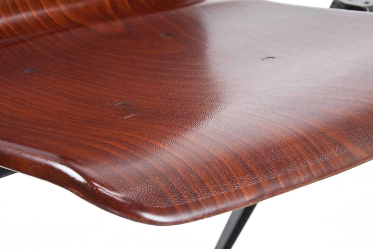 stock of1967 S22 School Chairs by Galvanitas, Dutch Industrial Design 4