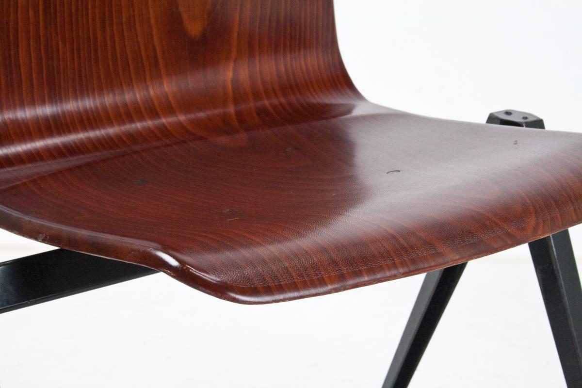 stock of1967 S22 School Chairs by Galvanitas, Dutch Industrial Design 3