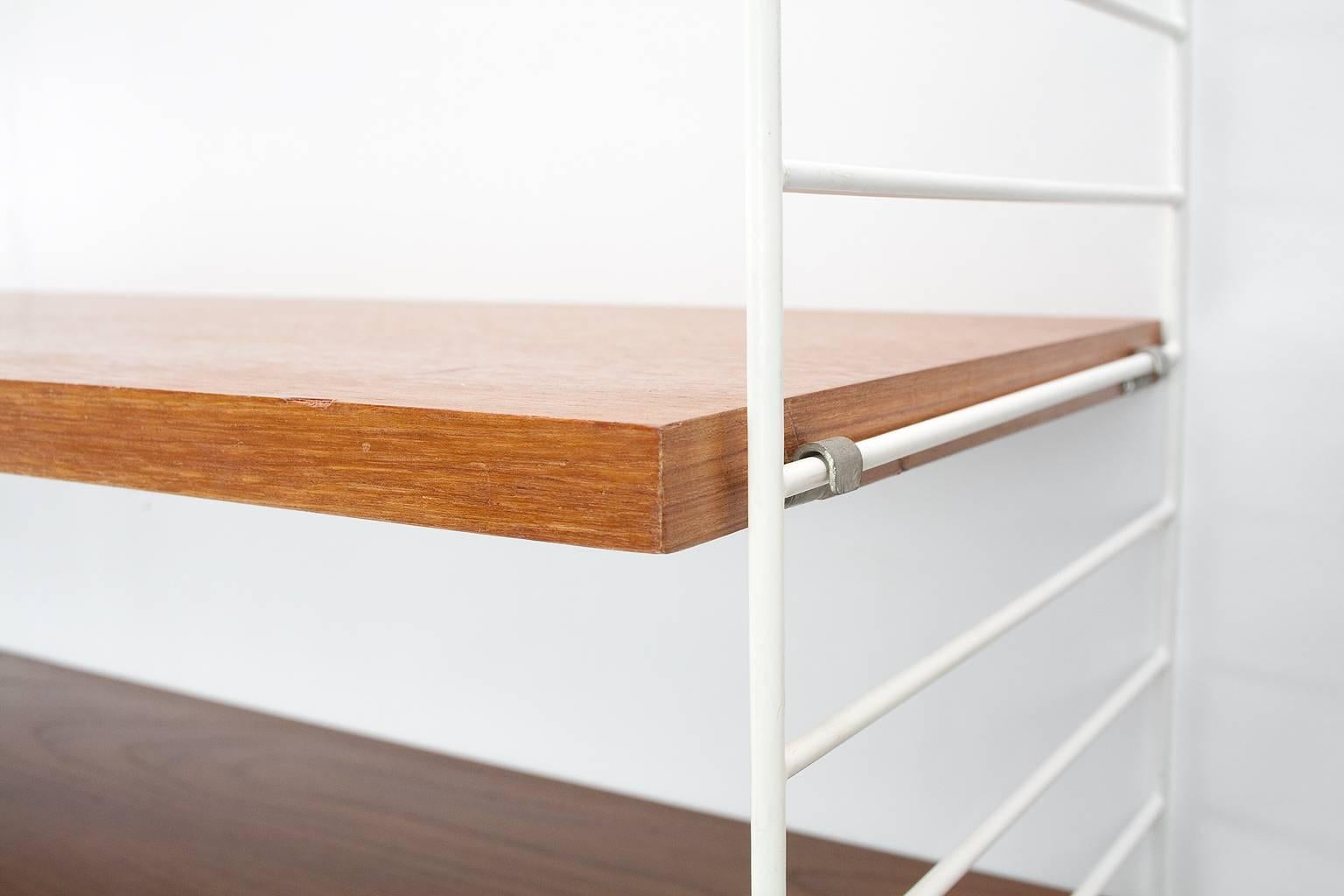 Mid-20th Century 1960s Swedish Shelving System/Wall Unit by Nisse, Nils Strinning for String