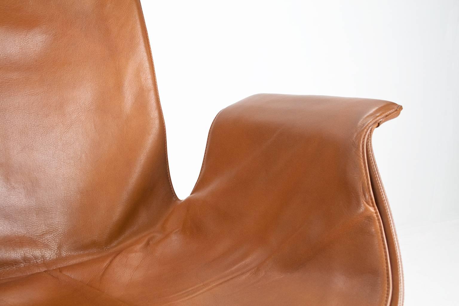 Mid-20th Century Jørgen Kastholm & Preben Fabricius FK 6727 Lounge Chair for Walter Knoll