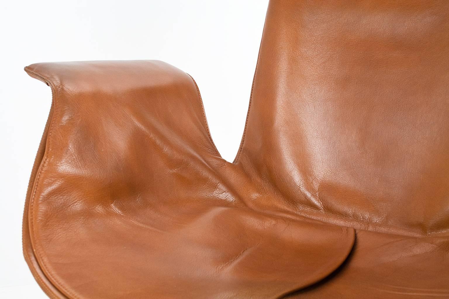 Aluminum Jørgen Kastholm & Preben Fabricius FK 6727 Lounge Chair for Walter Knoll