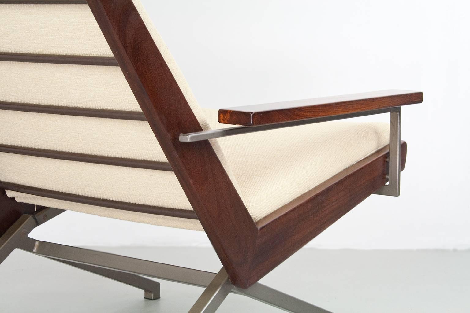 Mid-Century Modern Lounge Chair Model Lotus by Dutch Industrial Designer Rob Parry, 1960s, Holland